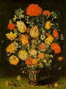 Ambrosius Bosschaert Still-Life of Flowers Spain oil painting artist